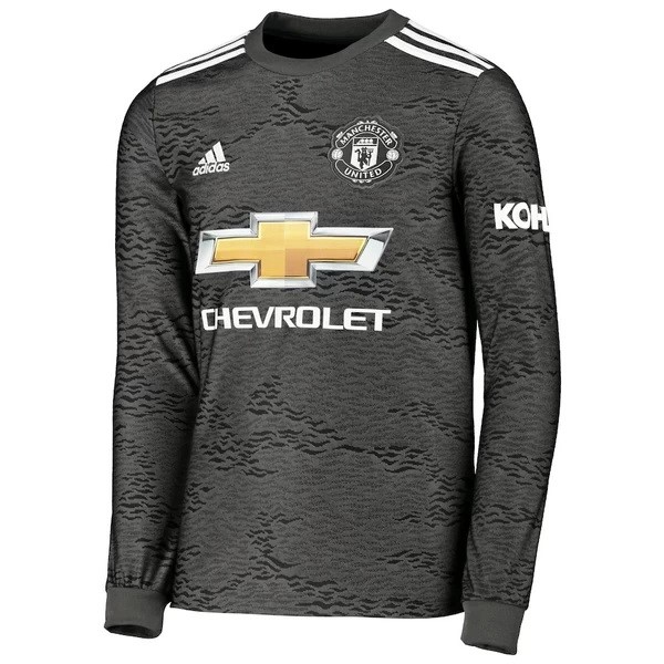 Tailandia Camiseta Manchester United Segunda equipo ML 2020-21 Negro